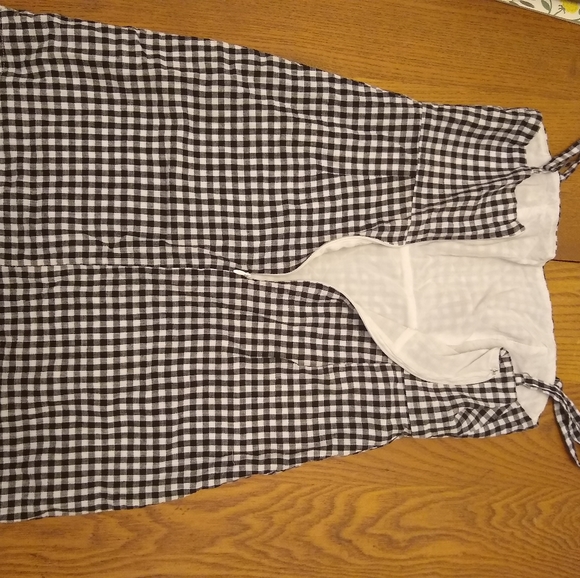 Brandy Melville Black and White Gingham Dress - Picture 3 of 3